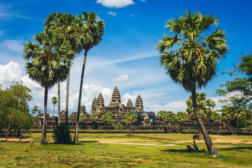 Cambodia internship experience exploring Angkor Wat on weekends
